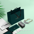 Luxury ribbon handle boutique tote paper gift bags